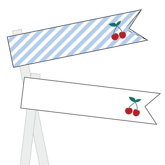 Cherry On Top | Mini Flags