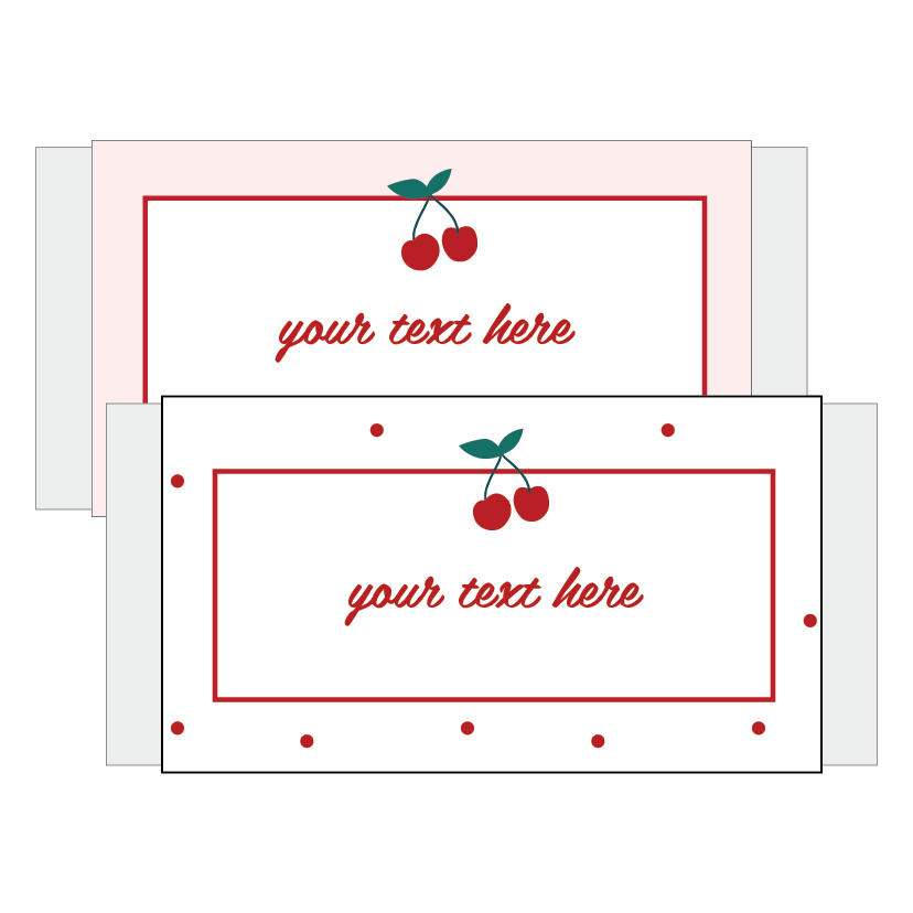 Cherry party chocolate bar wraps - The Printable Place