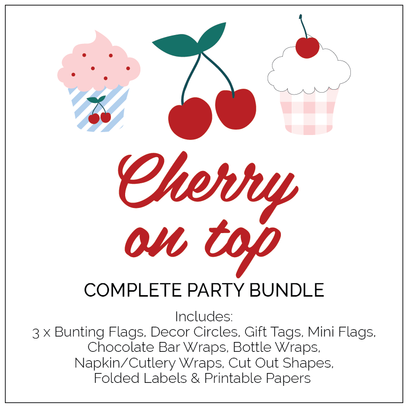 Cherry On Top | Complete Party Decoration Bundle