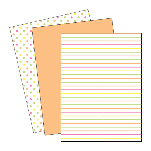 Citrus Summer Printable Paper