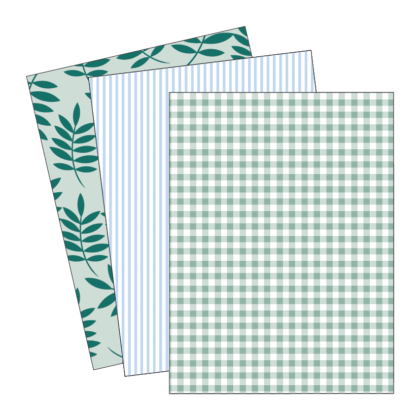 Image of 3 A4 papers to match a crocodile themed party by The Printable Place