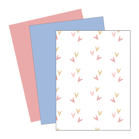 Coloured Printable Papers - The Printable Place