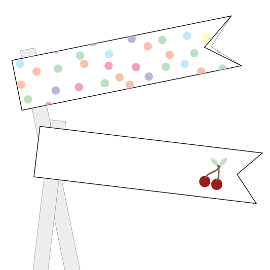 Ice cresam party minmi flags - The Printable Place