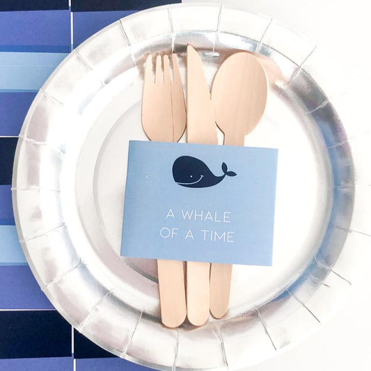 Whale Of A Time | Cutlery and Napkin Wraps